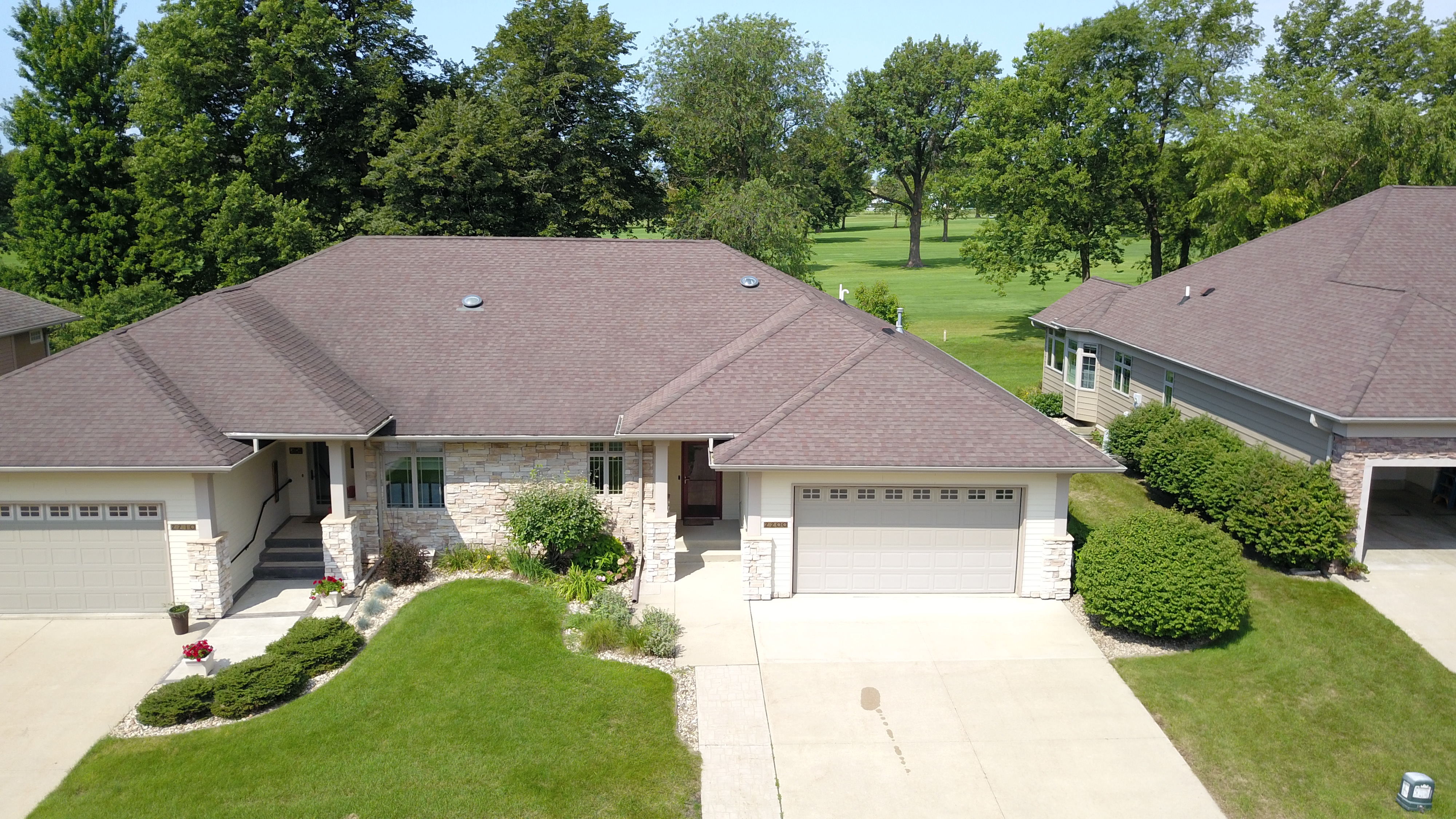 Aerial view of 2200 Country Club Drive on Hole 10, Legacy Golf Course